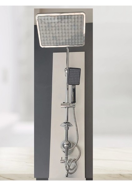 Lux Prime Krom Robot Duş Seti