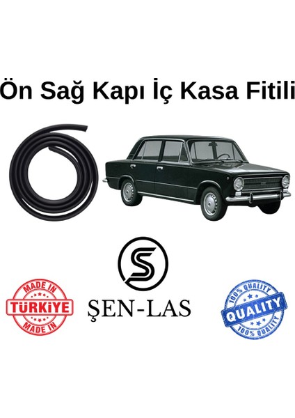 Fiat Murat 124 Şen-Las Sağ Ön Kapı Fitili ŞL19101