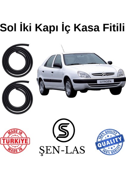 Citroen Xsara (2002-2009) Şen-Las Sol Ön ve Arka Fitili ŞL16808