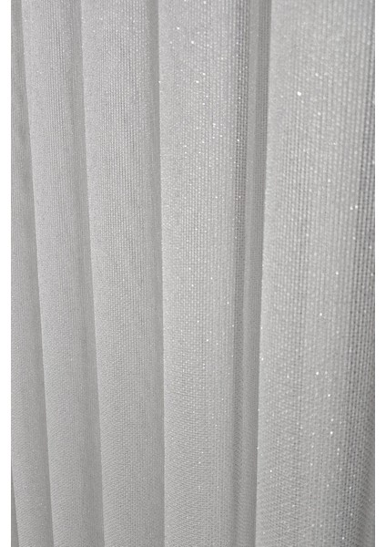 Velara Pırıltılı Tül Perde – Modern Salon, Kırık Beyaz, Ultra Dökümlü 1x3 Sık Pile fırsatları