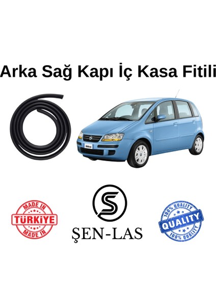Fiat Idea Şen-Las Sağ Arka Kapı Fitili ŞL17703