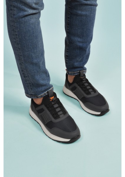 Füme Kilit Bağcıklı Hafif Erkek Spor Ayakkabı Nans 6006 M modelleri