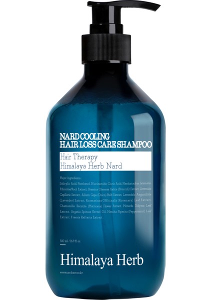 Cooling Hair Loss Care Shampoo - Nard Saç Dökülmesine Yardımcı Serinletici Şampuan 500 ml