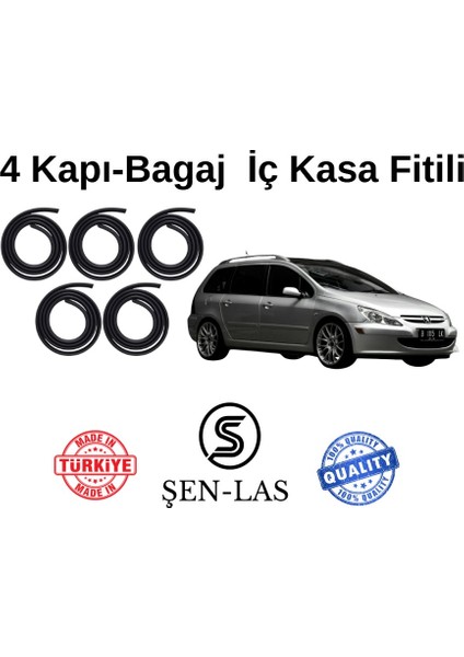 Peugeot 307 Station Wagon Şen-Las 4 Kapı + Bagaj Fitili ŞL15511