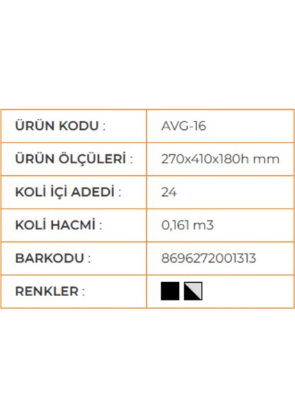 Süper Bag AVG-16 Avadanlık No:5 fiyatları