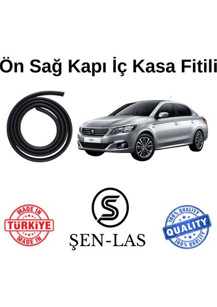 Peugeot 301 Şen-Las Sağ Ön Kapı Fitili ŞL14901