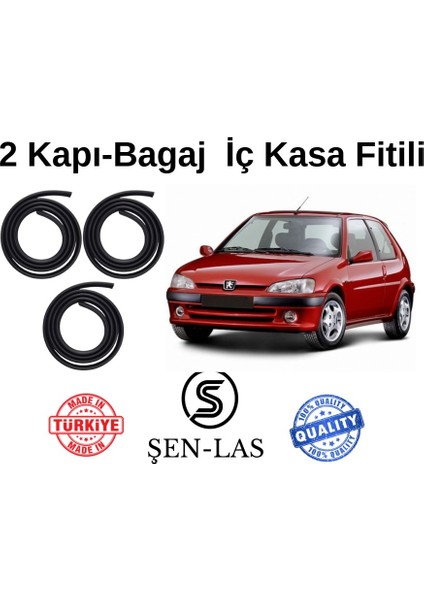 Peugeot 106 Tek Kapı Şen-Las 2 Kapı + Bagaj Fitili ŞL13405