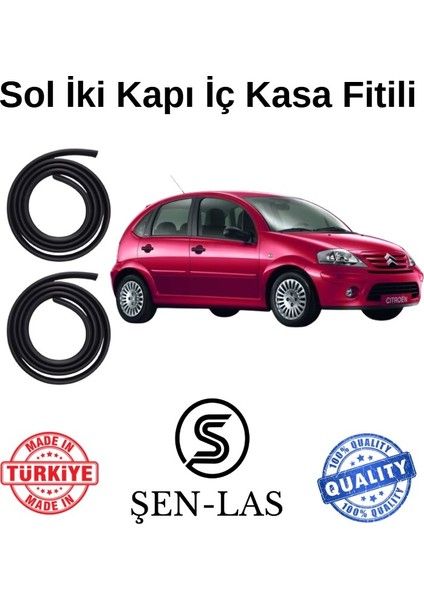 Citroen C3 (1.nesil) Şen-Las Sol Ön ve Arka Fitili ŞL16208