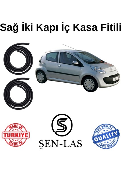 Citroen C1 Şen-Las Sağ Ön ve Arka Fitili ŞL16109