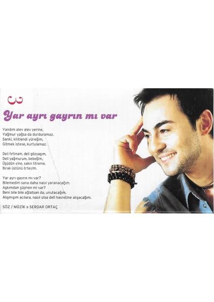 Serdar Ortaç – Çakra / Beni Unut – Kaset – 2004- Ambalajında- Koleksiyon Ürünü modelleri