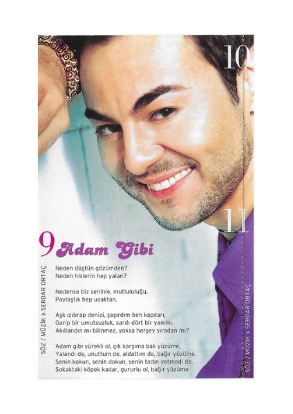 Serdar Ortaç – Çakra / Beni Unut – Kaset – 2004- Ambalajında- Koleksiyon Ürünü