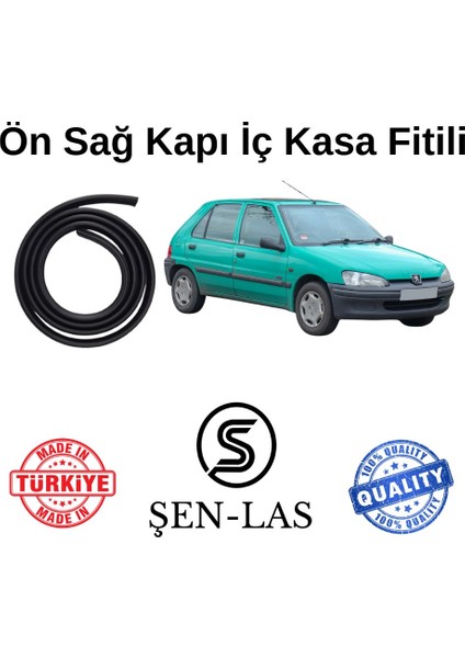 Peugeot 106 Şen-Las Sağ Ön Kapı Fitili ŞL13501