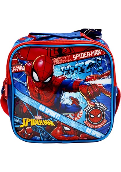 Spider Man Lisanslı Ilkokul Beslenme Çantası Beslenme Kutusu Erkek Beslenme Çantası