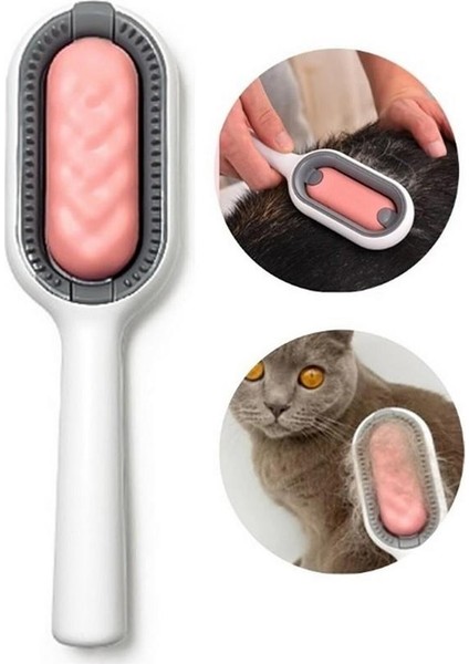 Süslüpati Kedi Köpek Tüy Alma Toplama Tarağı Sıcak Su Torbalı Pembe modelleri