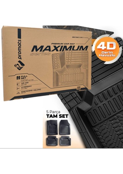 Jeep Wrangler 4d Havuzlu Paspas Kutulu fiyatları