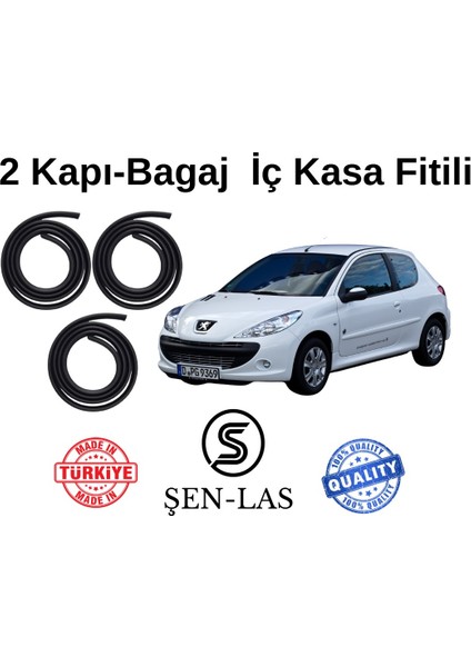 Peugeot 206+ Tek Kapı Şen-Las 2 Kapı + Bagaj Fitili ŞL14105