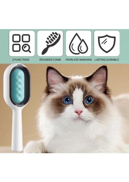 Süslüpati Kedi Köpek Tüy Alma Toplama Tarağı Sıcak Su Torbalı Mavi indirimleri