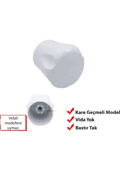 Ev Tipi Radyatör Musluk Kolu ve Kapak Seti – 3 Kırmızı Vana + 6 Beyaz Kapak – Yedek Takım fiyatları