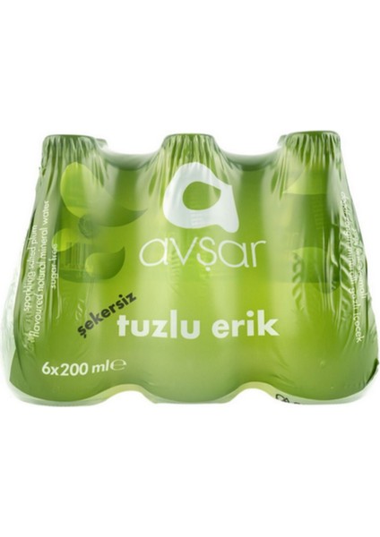 Tuzlu Erik Aromalı Maden Suyu 6 x 200 ml modelleri