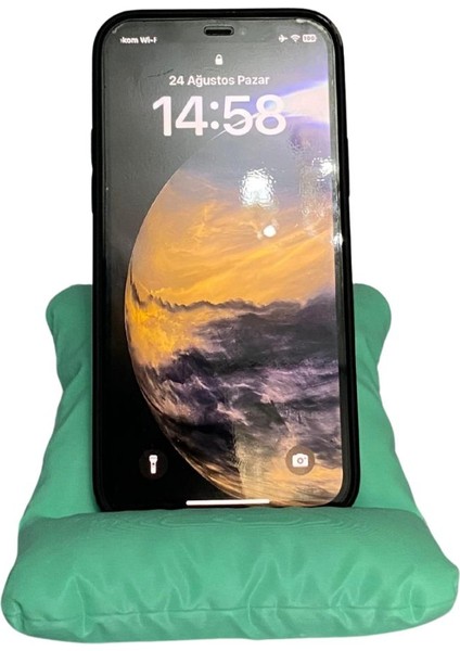 Yastık Görünümlü Telefon Standı Masaüstü Telefon Standı Dekoratif Telefon Standı indirimleri