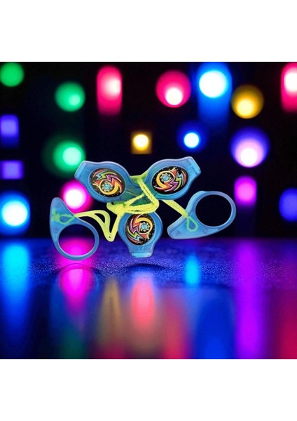 Vıp Renkli LED Işıklı Fırfır Mavi Fırfır Yeni Nesil Işıklı Oyuncak Blue A Pull It To Top Spining modelleri