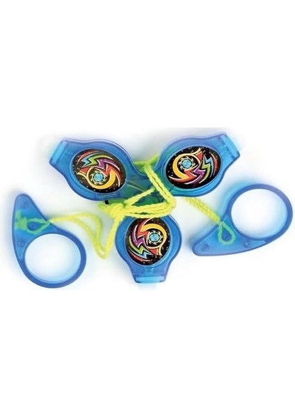 Vıp Renkli LED Işıklı Fırfır Mavi Fırfır Yeni Nesil Işıklı Oyuncak Blue A Pull It To Top Spining fırsatları