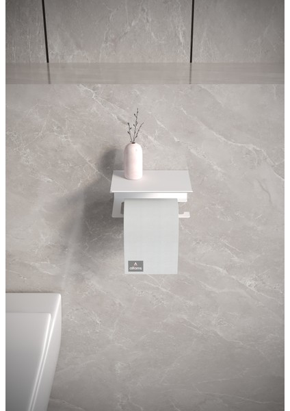 Metal Modern Banyo Askılığı ve Tuvalet Kağıtlığı Ikili Set | Siyah – Beyaz | Paslanmaz, Dayanıklı ve Şık Tasarım fırsatları