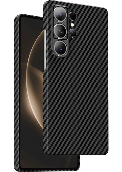 Galaxy S25 Ultra Uyumlu Kevlar Magsafe Telefon Kılıfı – Premium Dayanıklı & Şık Kapak