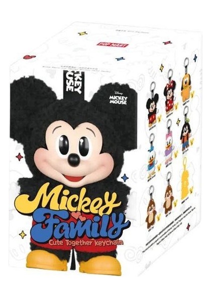 Mickey Mouse Labubu 1 Adet Rasgele Renk Mickey Family