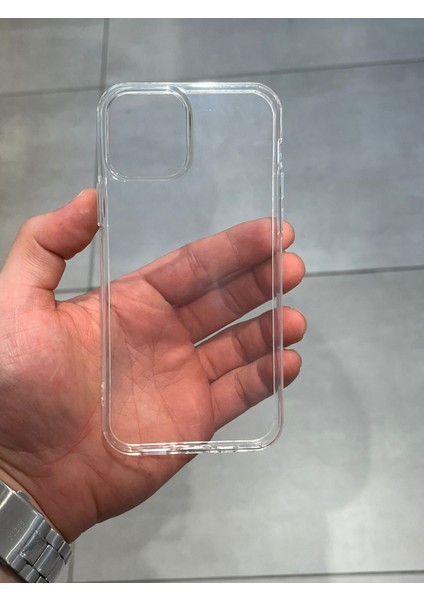 Apple iPhone 12 ve 12 Pro Uyumlu Koruyucu Şeffaf Silikon Kılıf