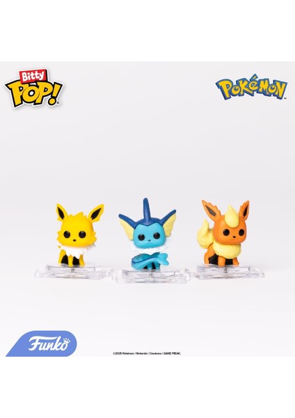 Bitty Pop: Pokemon- Pikachu 4'lü Paket