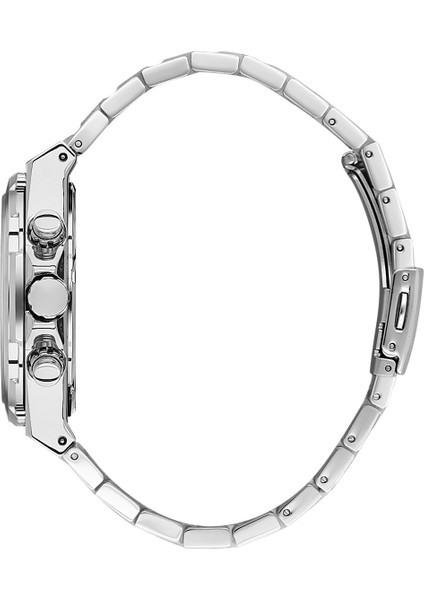 DK.1.10651.10 Buz Mavi Gümüş Chronograph Takvimli Çelik Kordonlu Erkek Kol Saati fiyatları