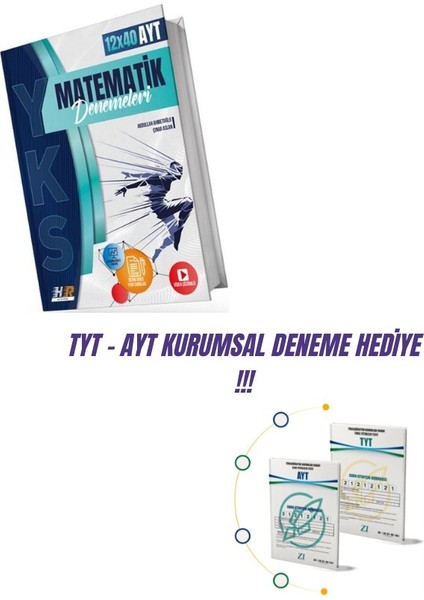 Ayt Matematik 15 x 40 Denemeleri - Tyt-Ayt Deneme Hediyeli!!