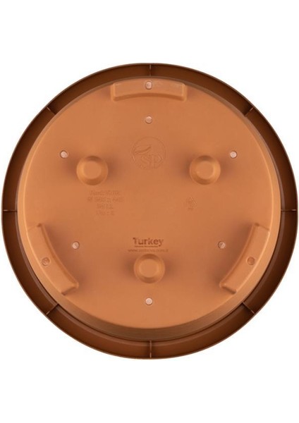 So-Vhs3 Dekoratif Vaha Saksı Iç ve Dış Mekan 3.9 Lt Kiremit 6 Adet modelleri