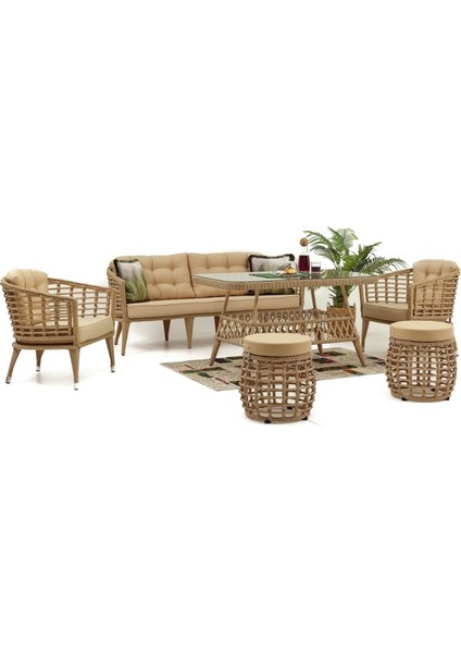 Rattan Bavyera Bahçe Balkon Takımı fiyatları