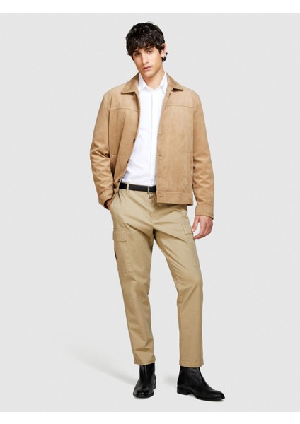 Sisley %100 Pamuk Slim Fit Oxford Gömlek Erkek Beyaz Gömlek - 324P5HHLSQ031 fiyatları