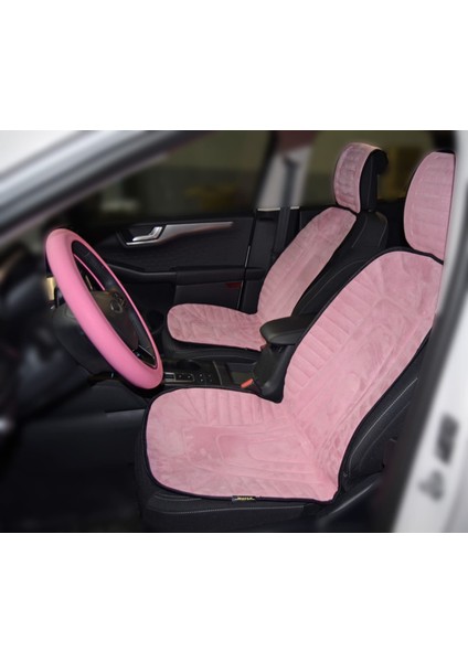 Citroen C-Crosser Oto Koltuk Minderi Pembe Ön Iki Set