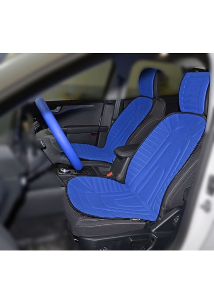 Jeep Cherokee Oto Koltuk Minderi Mavi Ön Iki Set