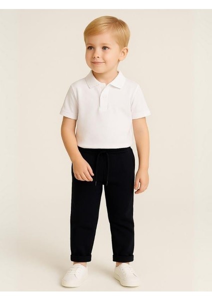 Çocuk Beli Lastikli Jogger Eşofman Alt