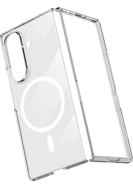 Galaxy Z Fold 7 Uyumlu Kristal Slim Magsafe Telefon Kılıfı – Şeffaf, Ince, Premium Dayanıklı Koruma Kapak fiyatları