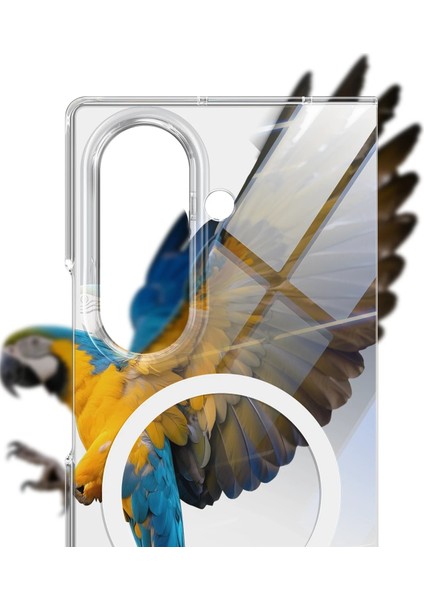 Galaxy Z Fold 7 Uyumlu Kristal Slim Magsafe Telefon Kılıfı – Şeffaf, Ince, Premium Dayanıklı Koruma Kapak fırsatları