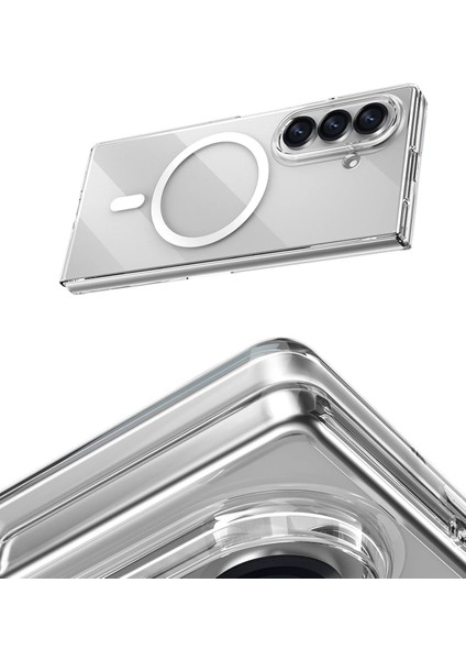 Galaxy Z Fold 7 Uyumlu Kristal Slim Magsafe Telefon Kılıfı – Şeffaf, Ince, Premium Dayanıklı Koruma Kapak indirimleri