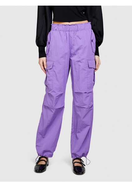 Sisley Beli Lastikli Yama Cepli Paçaları Büzgülü Pantolon Kadın 3m1 Pantolon - 324P4JQJLF04R indirimleri