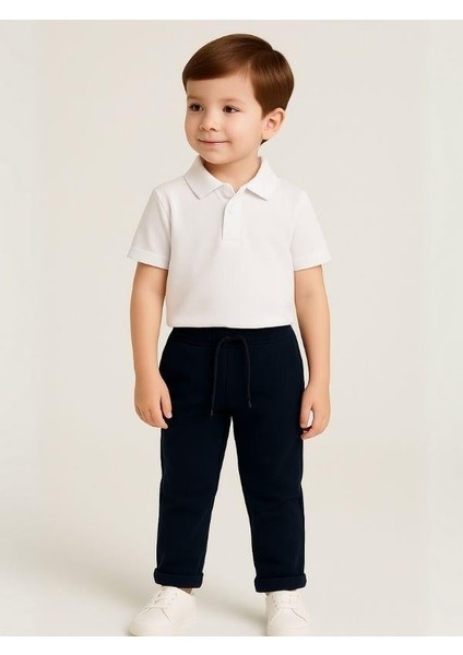 Çocuk Beli Lastikli Jogger Eşofman Alt modelleri