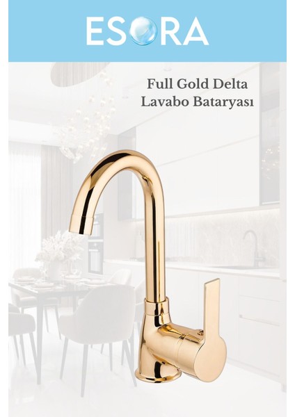 Full Gold Lavabo Bataryası