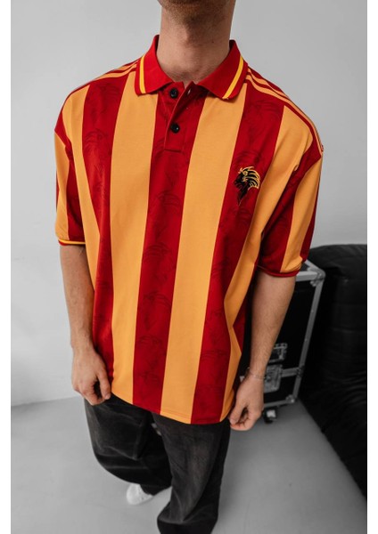 Galatasaray Aslan Baskılı Oversize Erkek T-Shirt fiyatları