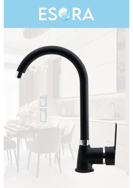 Siyah Robot Tepe Yağmurlama Delta Banyo-Mutfak-Lavabo Bataryası Musluğu Çeşmesi 4' Lü Set Paslanmaz modelleri