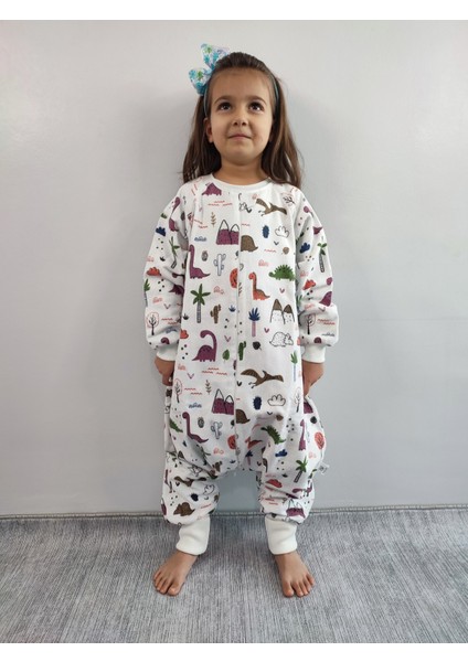 Pamuk Pazen Bebek Uyku Tulumu %100 Pamuk Çift Kat 20-24 Derece 1 Tog Geniş ve Uzun Kalıp fiyatları