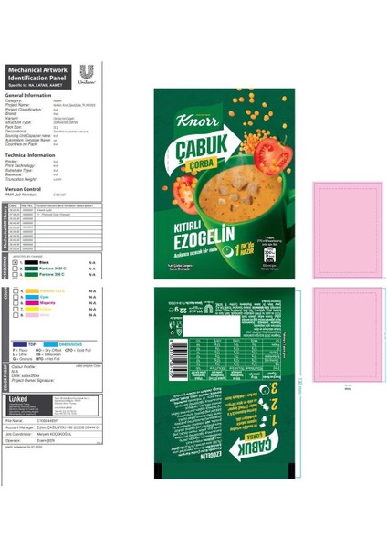 Çabuk Çorba Kıtırlı Ezogelin 22 G x 12 Adet modelleri