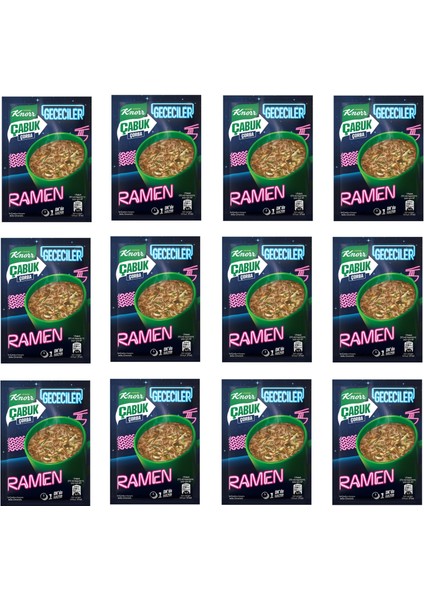 Çabuk Çorba Ramen 17 gr x 12 Adet fiyatları